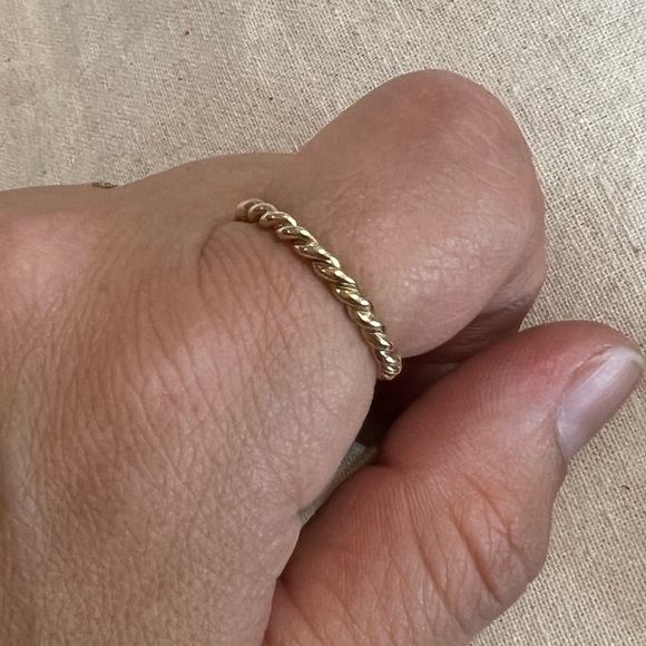 Pandora Jewelry - Pandora intwined 14k gold ring